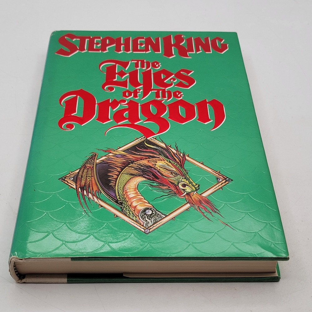 Stephen King The Eyes of the Dragon Hardcover 1st Edition 1st Printing Good